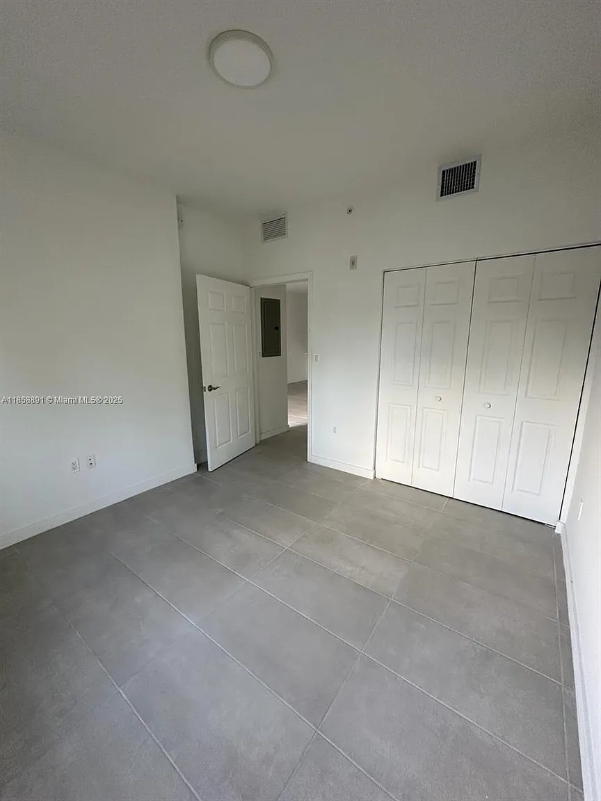 Second bedroom with ample closet space
